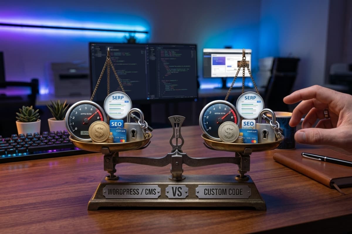 Comparing website platforms on speed, cost, SEO and security